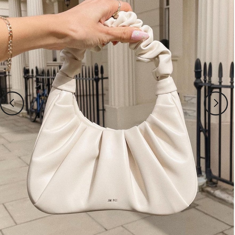 JW PEI Women's Gabbi Ruched Hobo Handbag - Ivory
